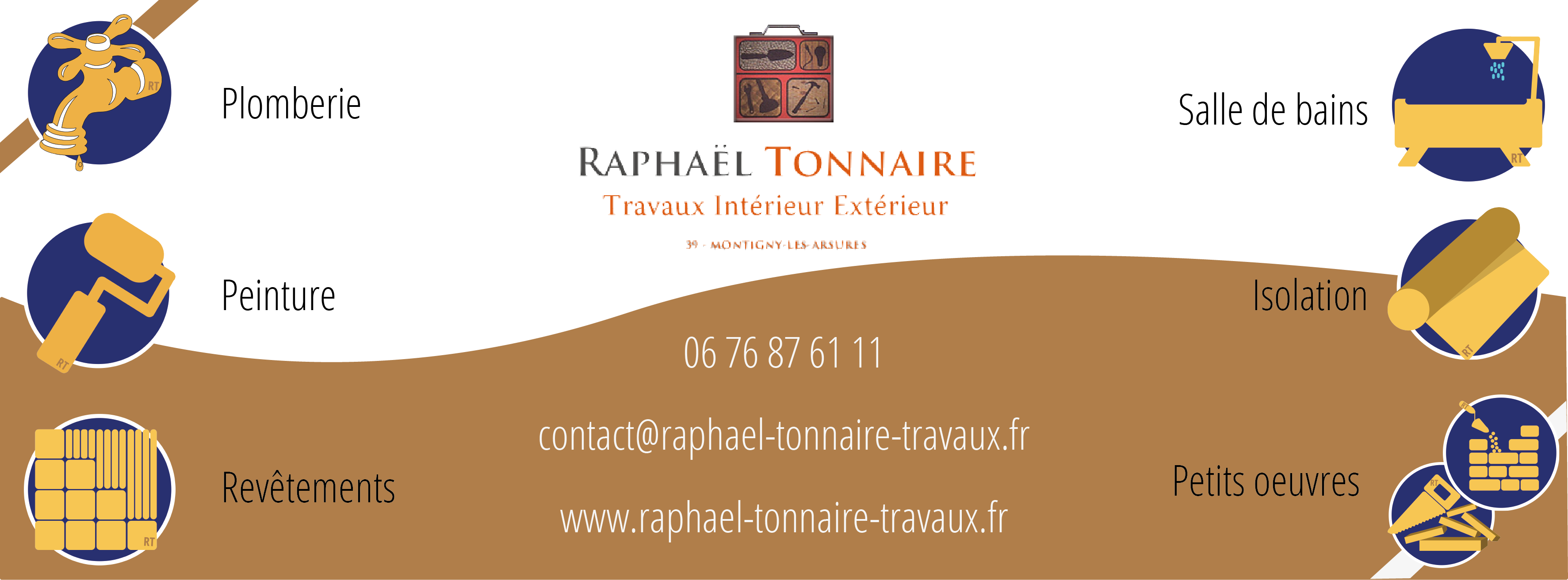 Identité visuelle raphael-tonnaire-travaux